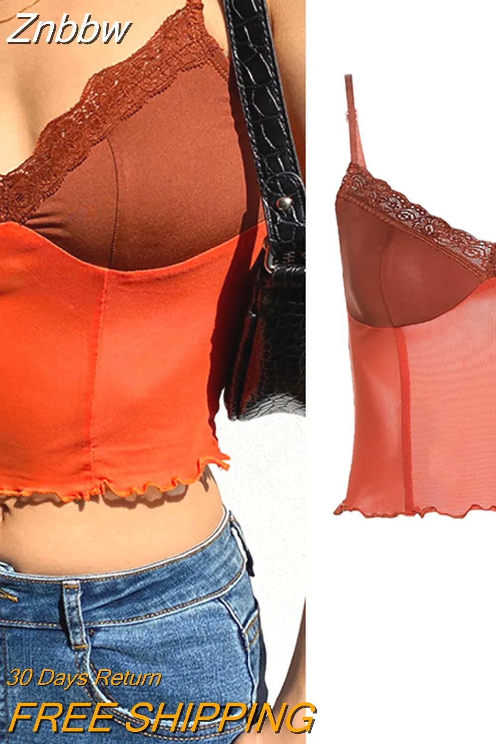 Znbbw Bandana Print Halter Tops Women Summer Sleeveless Crop Tops Harajuku Aesthetics Corset Tops Sexy Backless Bandage Camisoles - Image 13