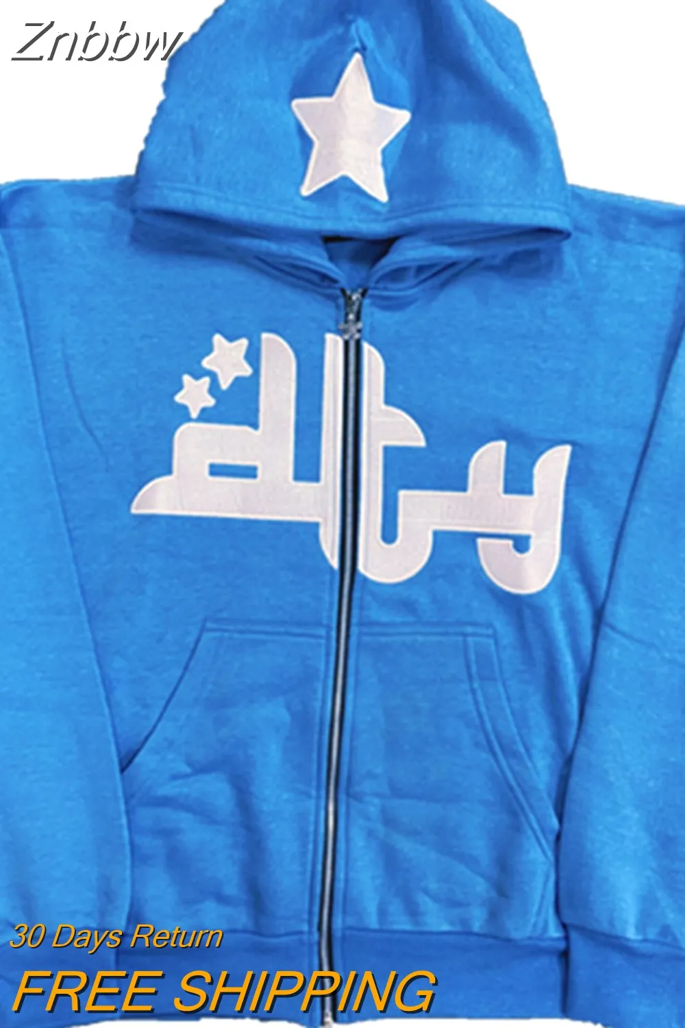 Znbbw Hop Joggers Sweatshirt 2023 Men Korean Fashion Punk Sport Coat Pullover Rhinestone Gothic Long Sleeve Zip Hoodies Y2k Jacket - Image 10