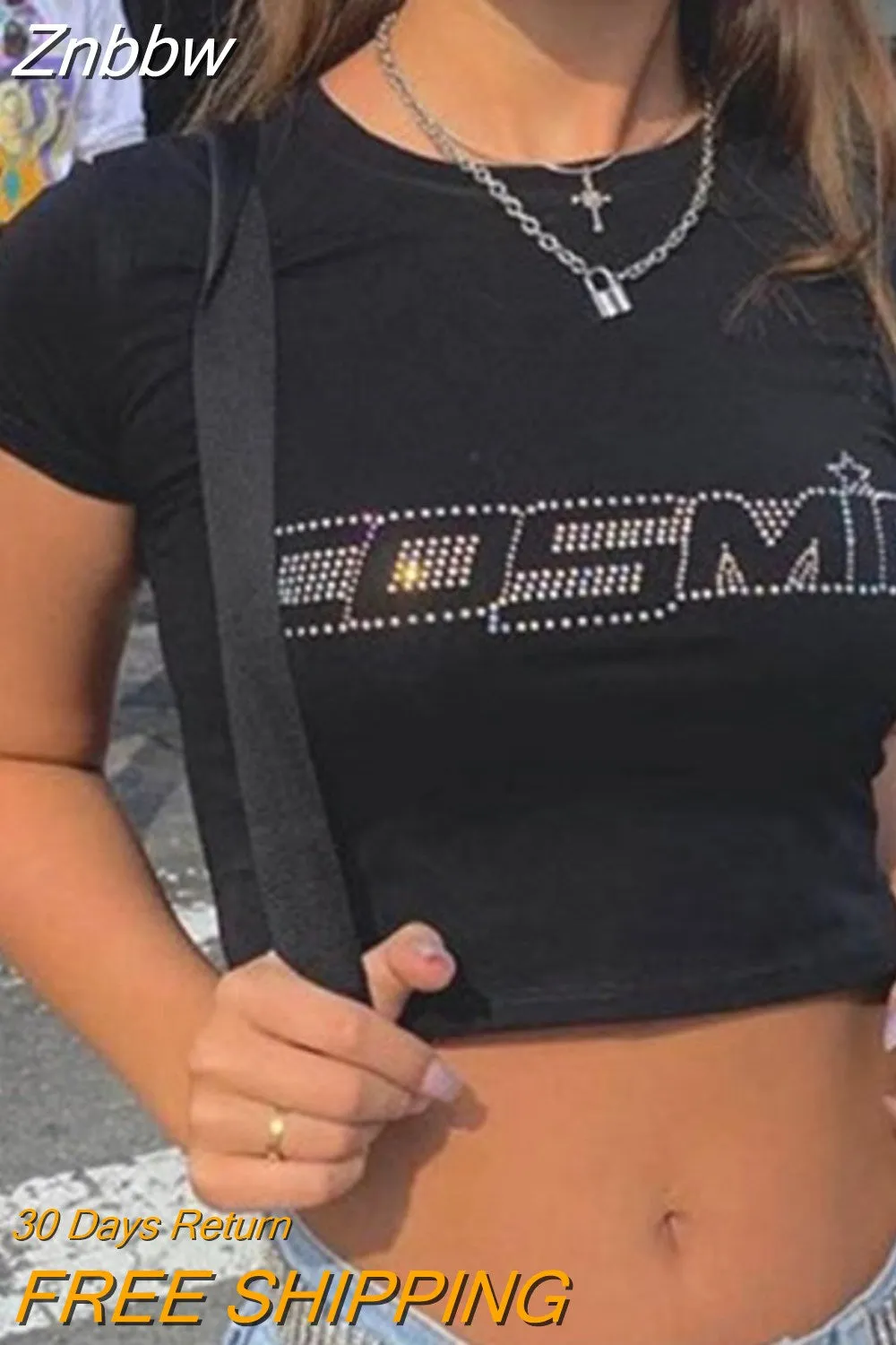 Znbbw Women Sexy Harajuku Open Back Crop Tops 2023 Summer Ladies Bandage Lace-up Backless White Tank Tops High Street Slim Halter Tops - Image 12