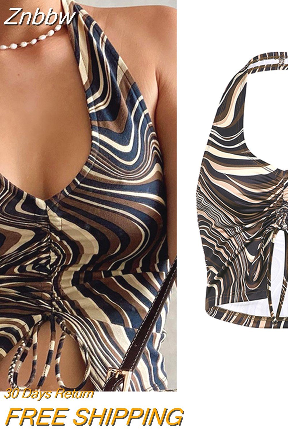 Znbbw Harajuku Mesh Sleeveless Crop Tops Women Summer Sexy Camisoles Y2k Aesthetics Vintage Cropped Corset Tanks Tops 90s Clothes - Image 6