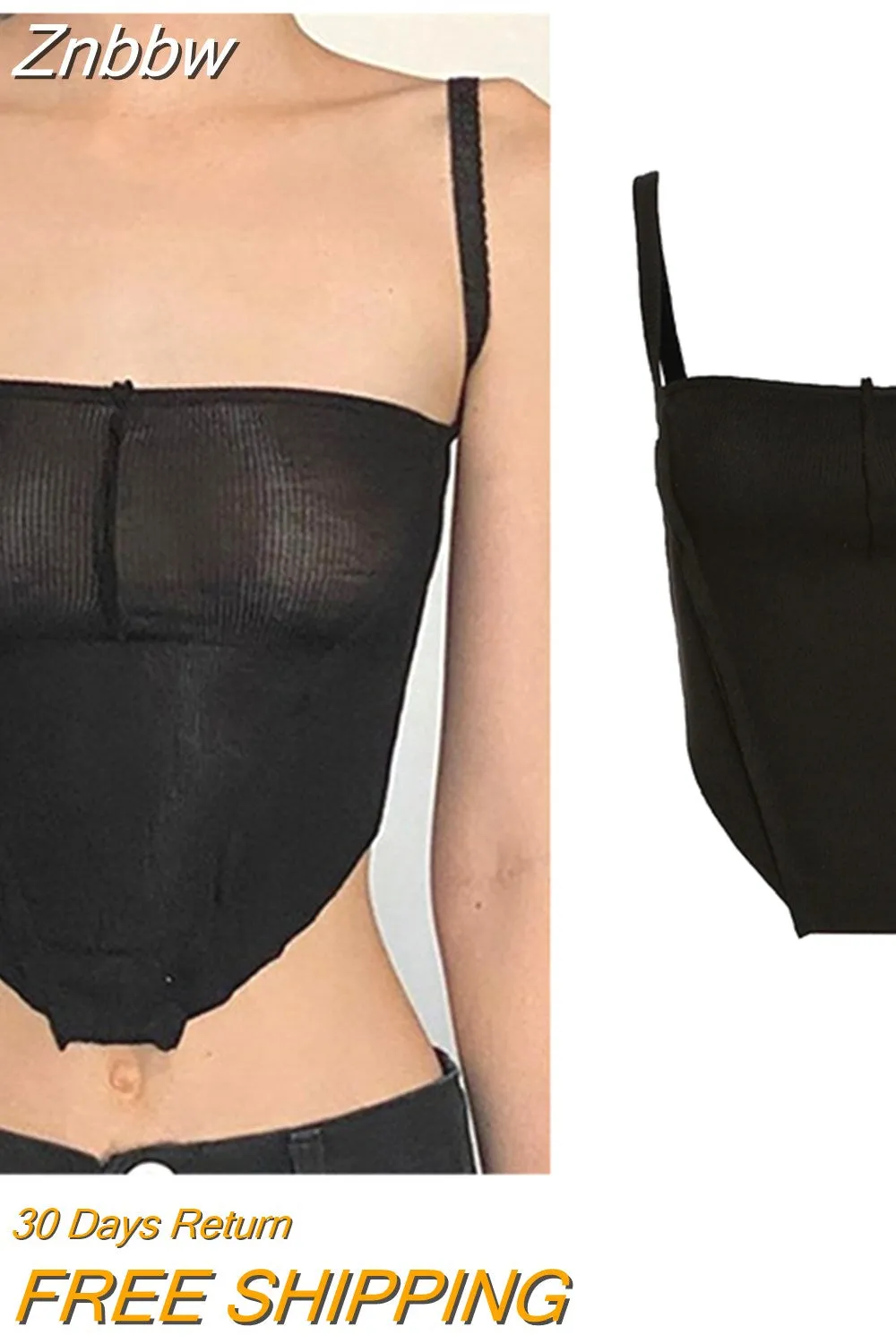 Znbbw Bandana Print Halter Tops Women Summer Sleeveless Crop Tops Harajuku Aesthetics Corset Tops Sexy Backless Bandage Camisoles - Image 9