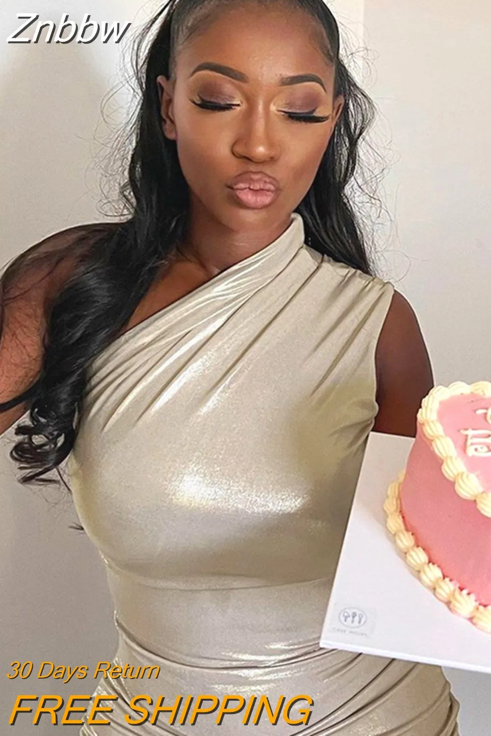 Znbbw Women Sexy Party Club Streetwear Birthday Bodycon Mini Dress 2023 Summer Fall Clothing Wholesale Items For Business 0410 - Image 10