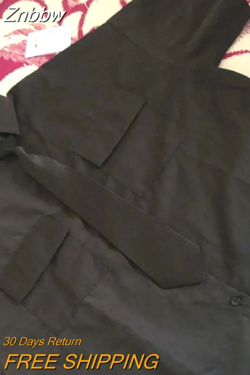 Znbbw 2023 Short Sleeve Shirt Women White Turn Down Collar Basic Casual Teen Gril Student Oversize Shirt Women Loose Blouse - Image 3