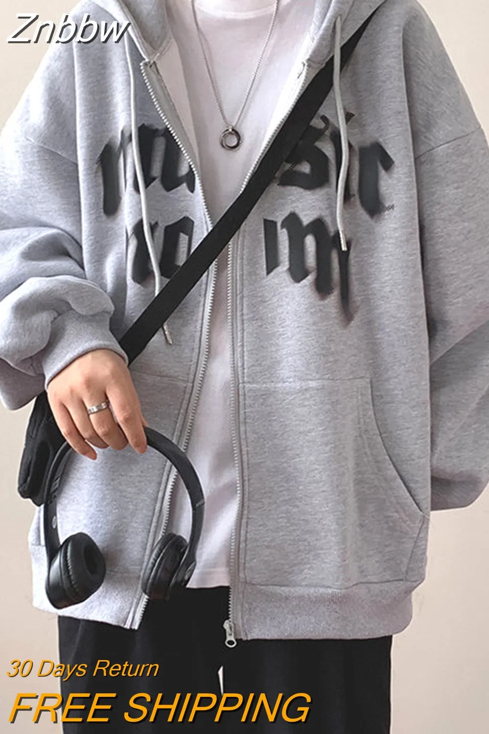 Znbbw Zip Hoodie 2023 Rhinestone Skeleton Sweatshirt Woman Sport Coat Gothic Long Sleeve Oversized Hoodie Y2k Punk Grunge Jacket - Image 13