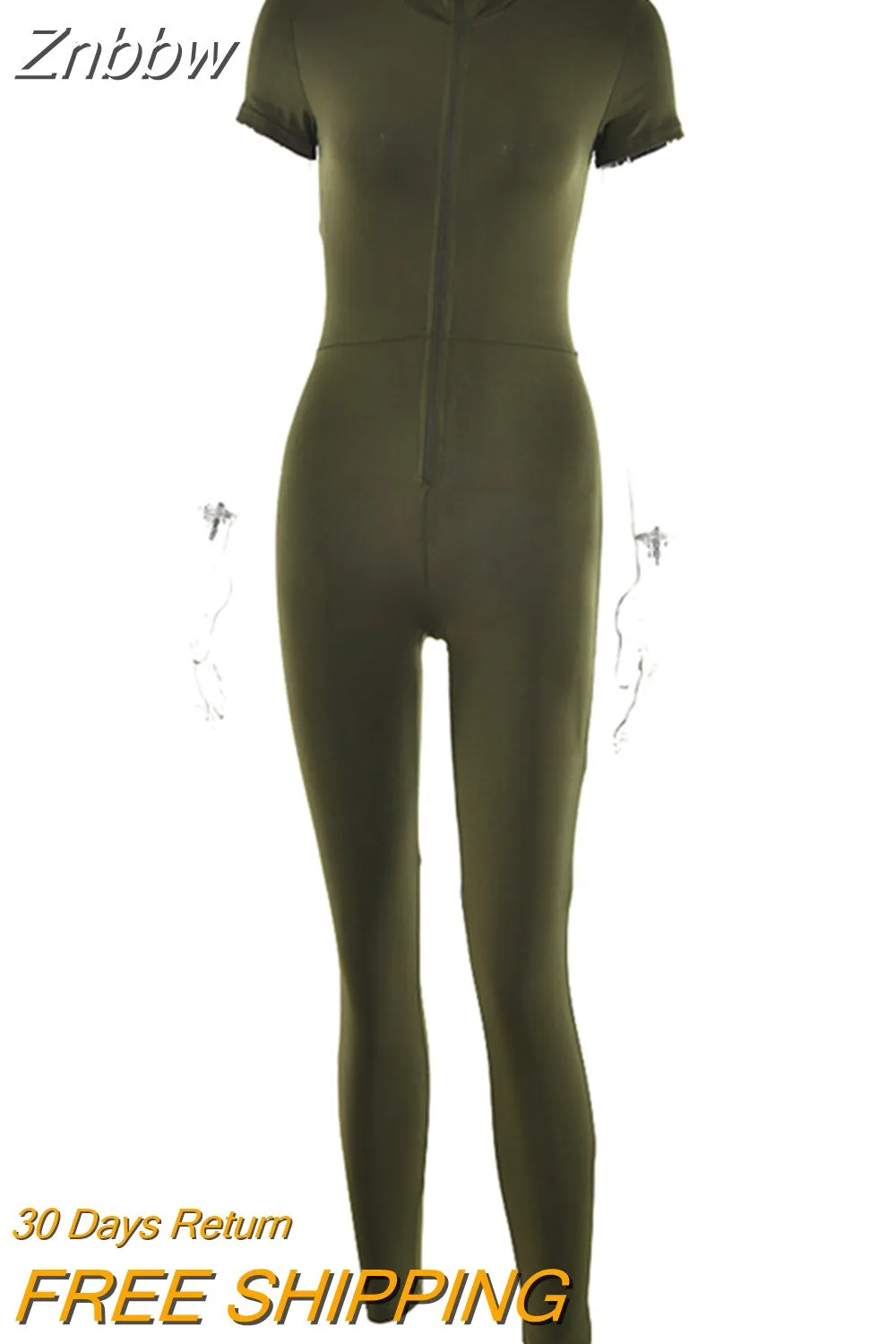 Znbbw Sculpting Playsuit Women Sexy Short Sleeve Waist Corset Rompers Jumpsuits Femme Zip Body-Shaping One Piece Outfits - Image 10