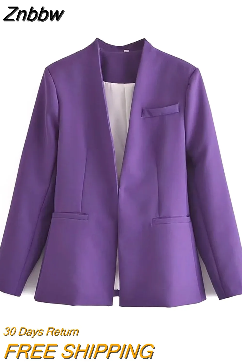 Znbbw ZBZA 2023 Woman Vintage Green Yellow Loose Blazer Women Spring Elegant Female Streetwear Solid Blazer Women 202302 - Image 13