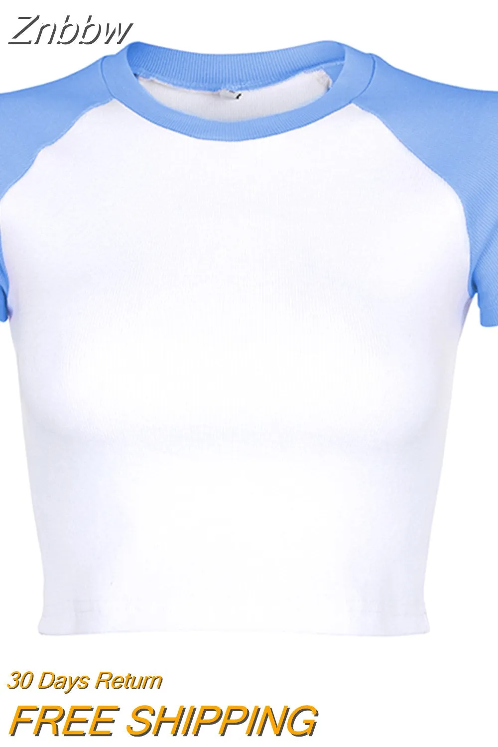 Znbbw Women Teen Girls Gothic Graphic Print Crop Tops T Shirts O-Neck Short Sleeve E-Girl Aesthetic Kawaii Crop Tees Tops Streetwear - Image 18