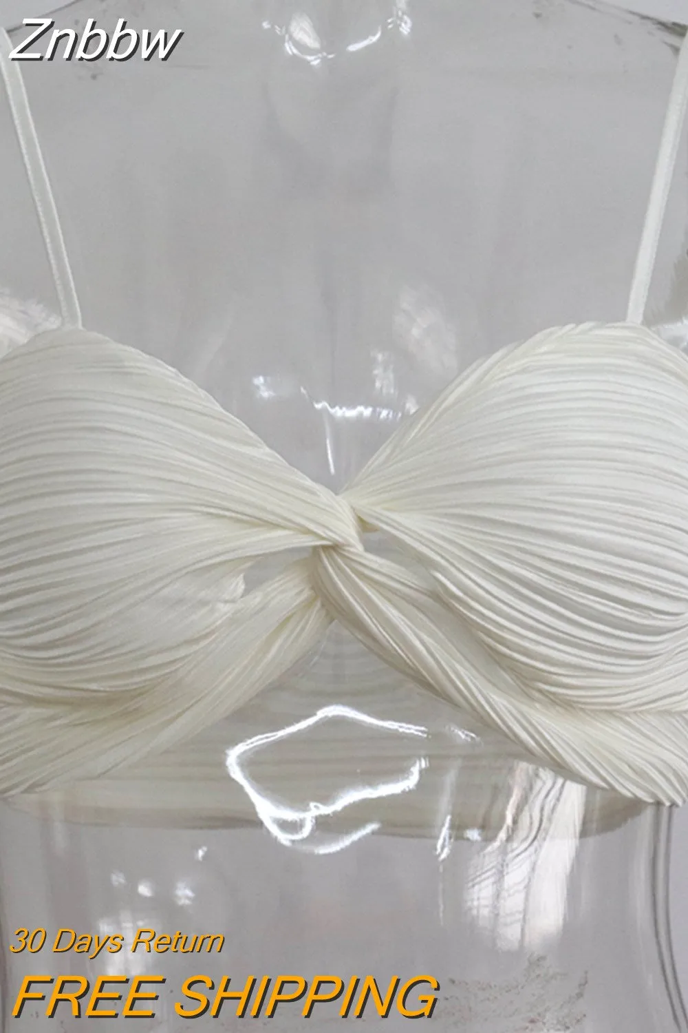 Znbbw Women Pleated Two Piece Sets Loose Wide Leg Trousers With Long Sleeve Blouses Elegant Casual Office Lady Home Suit Outfits Sets - Image 4