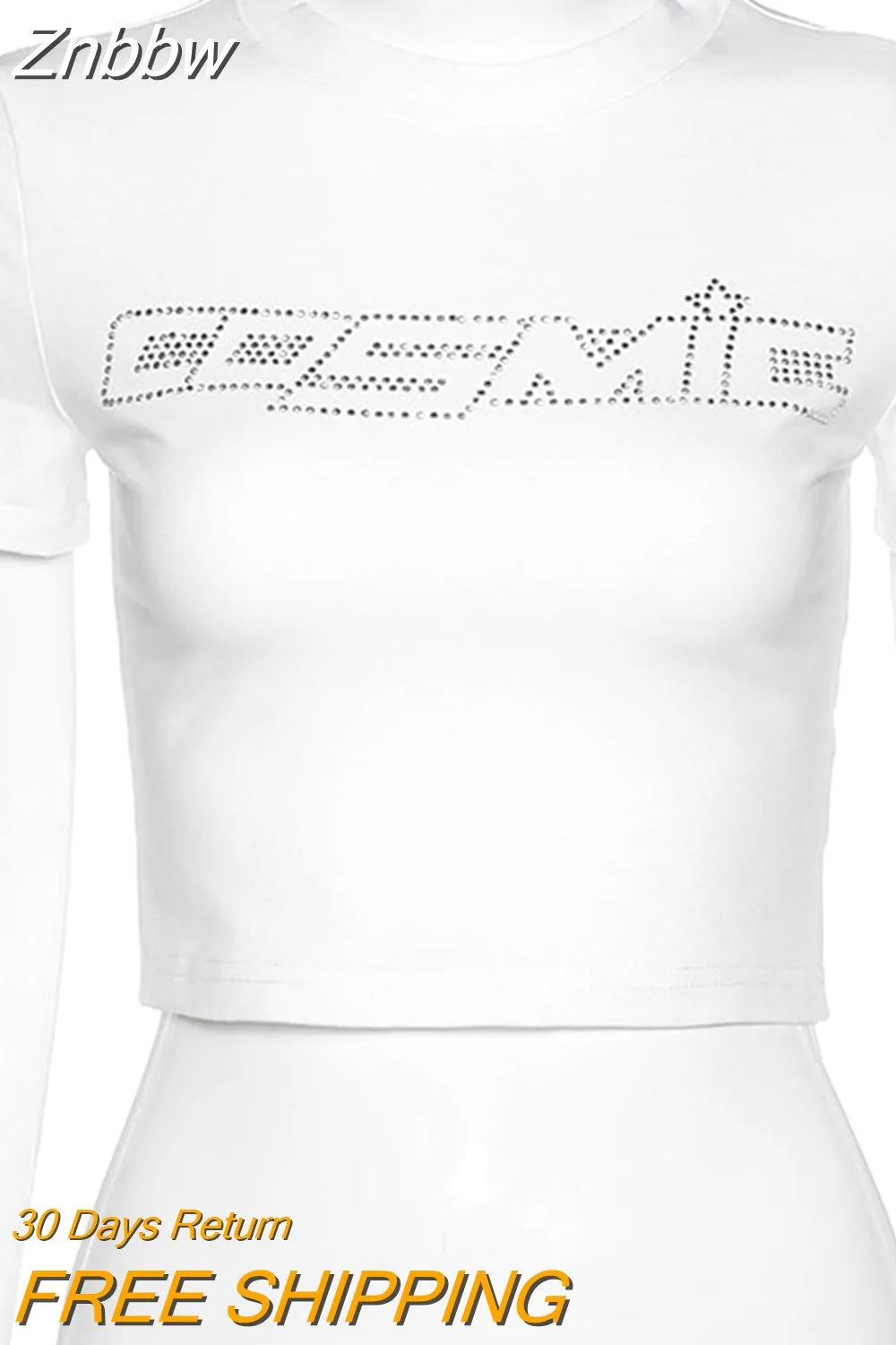 Znbbw Women Harajuku Open Back T-Shirt Long Sleeve Top Cropped Hollow Out Sexy Tshirt Bandage Backless Slim Bodycon Streetwear Knitted - Image 4