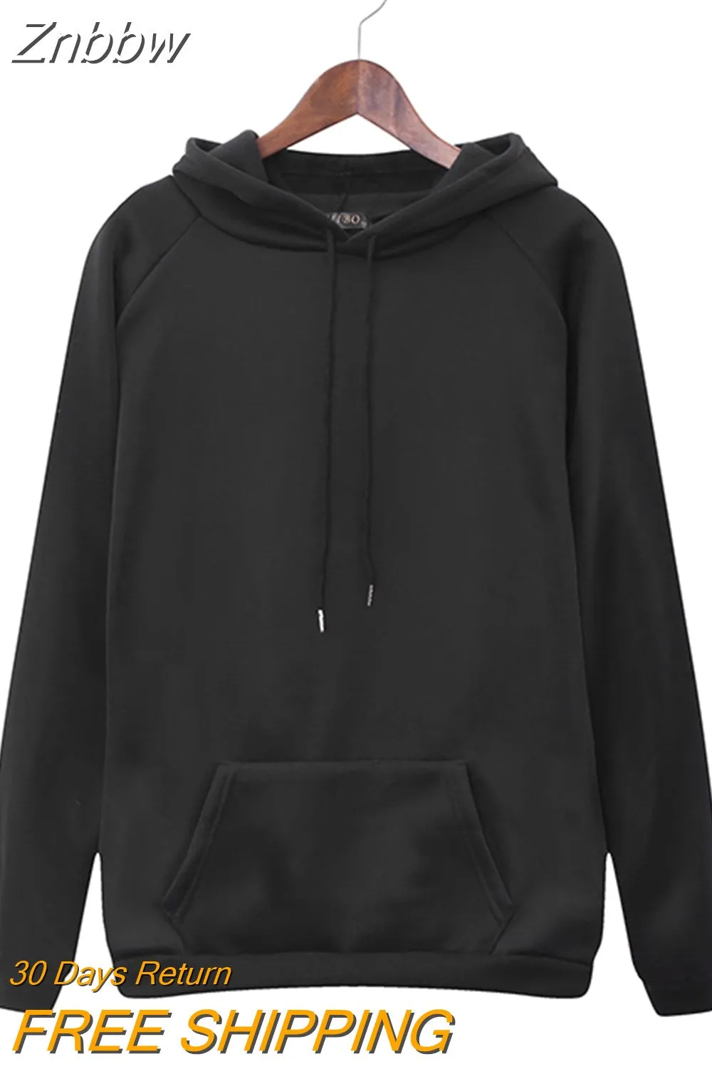 Znbbw top Long Sleeve Black Zip Hoodie Y2k hot drill Grunge clothes Sweatshirt Korean Fashion Punk Sport Coat Pullover Streetwear - Image 4