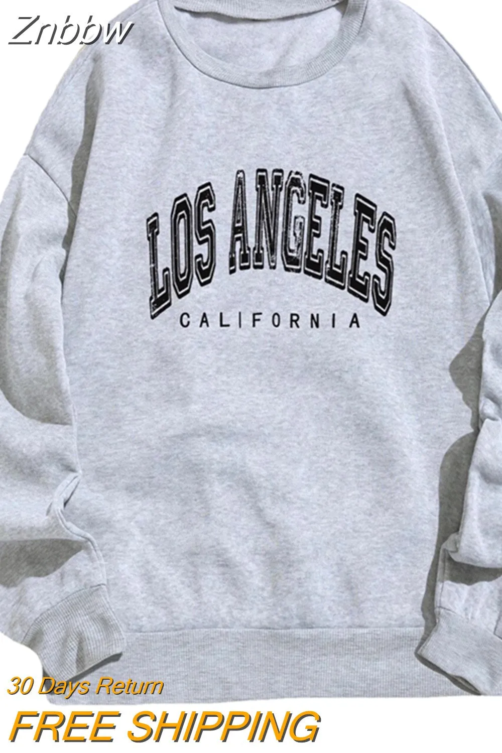 Znbbw Women Y2K Hoodies Hip Hop Letter Oversized Casual Streetwear Long Sleeve Pullover Vintage Autumn Winter Fashion Sweatshirts Tops - Image 6