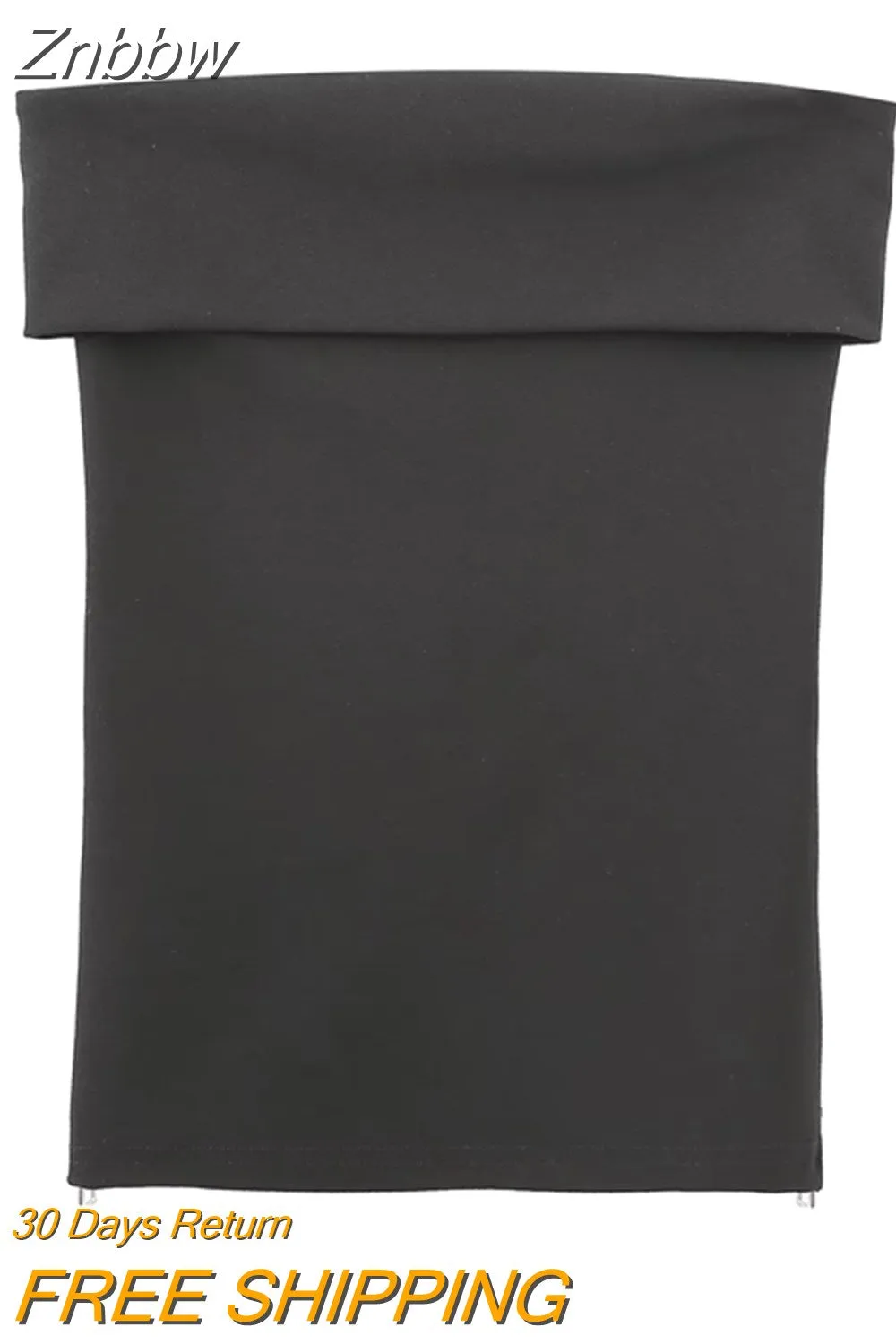 Znbbw 2023 Side Zipper Cropped Bustier Tops Summer Strapless Corest Women Tank Top Sleeveless Party Club Crop Tops F38 - Image 10