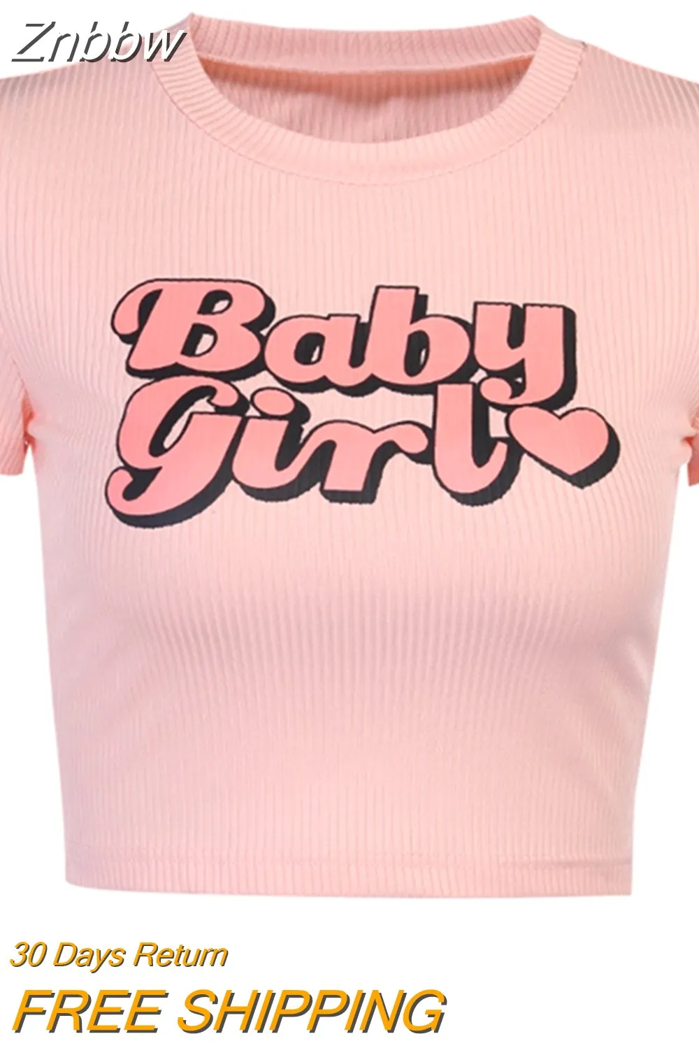 Znbbw Women Teen Girls Gothic Graphic Print Crop Tops T Shirts O-Neck Short Sleeve E-Girl Aesthetic Kawaii Crop Tees Tops Streetwear - Image 22