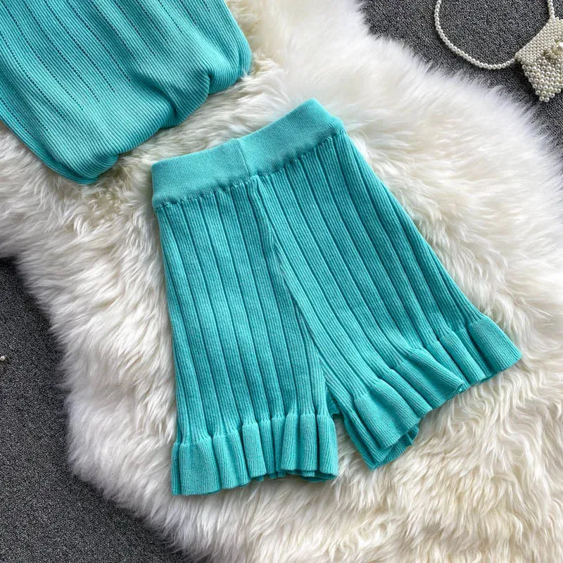 Znbbw Women's Knitting O-neck Off-shoulder Tank Tops Female Bodycon Knitted Buttons Camisole Sleeveless Tee shirts Women - Image 16