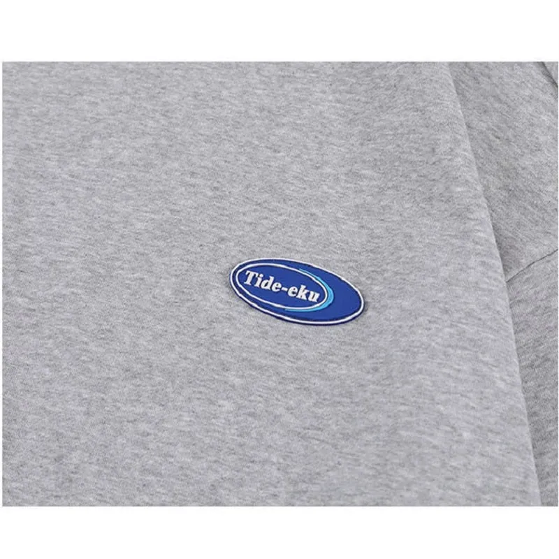 znbbw Autumn Streetwear Oversize Full Sleeve Women Pullover Y2K Denim Patchwork Loose Women Hoodies Spring Female Clothing Tops - Image 4