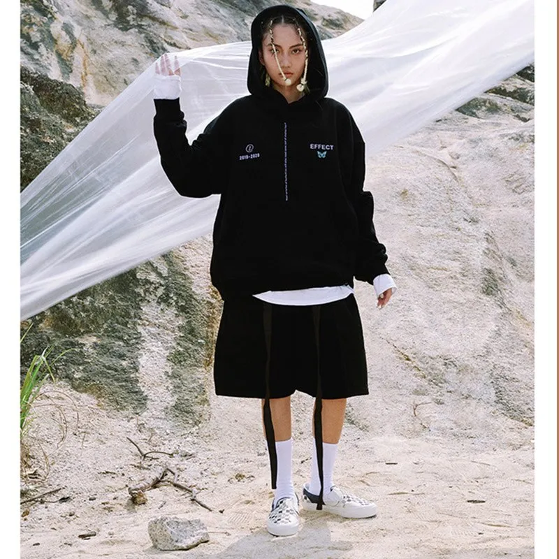 Znbbw Women Hip Hop Hoodies Sweatshirts butterfly Print Gothic Long Sleeve Zip Hoodie Y2k jacket women hoodies Korean Punk Pullover - Image 3