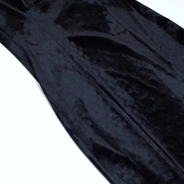 Znbbw Autumn New Forked Dress Dark Style Elegant Slim New Chinese Style Snake Pendant Cheongsam Woman - Image 8