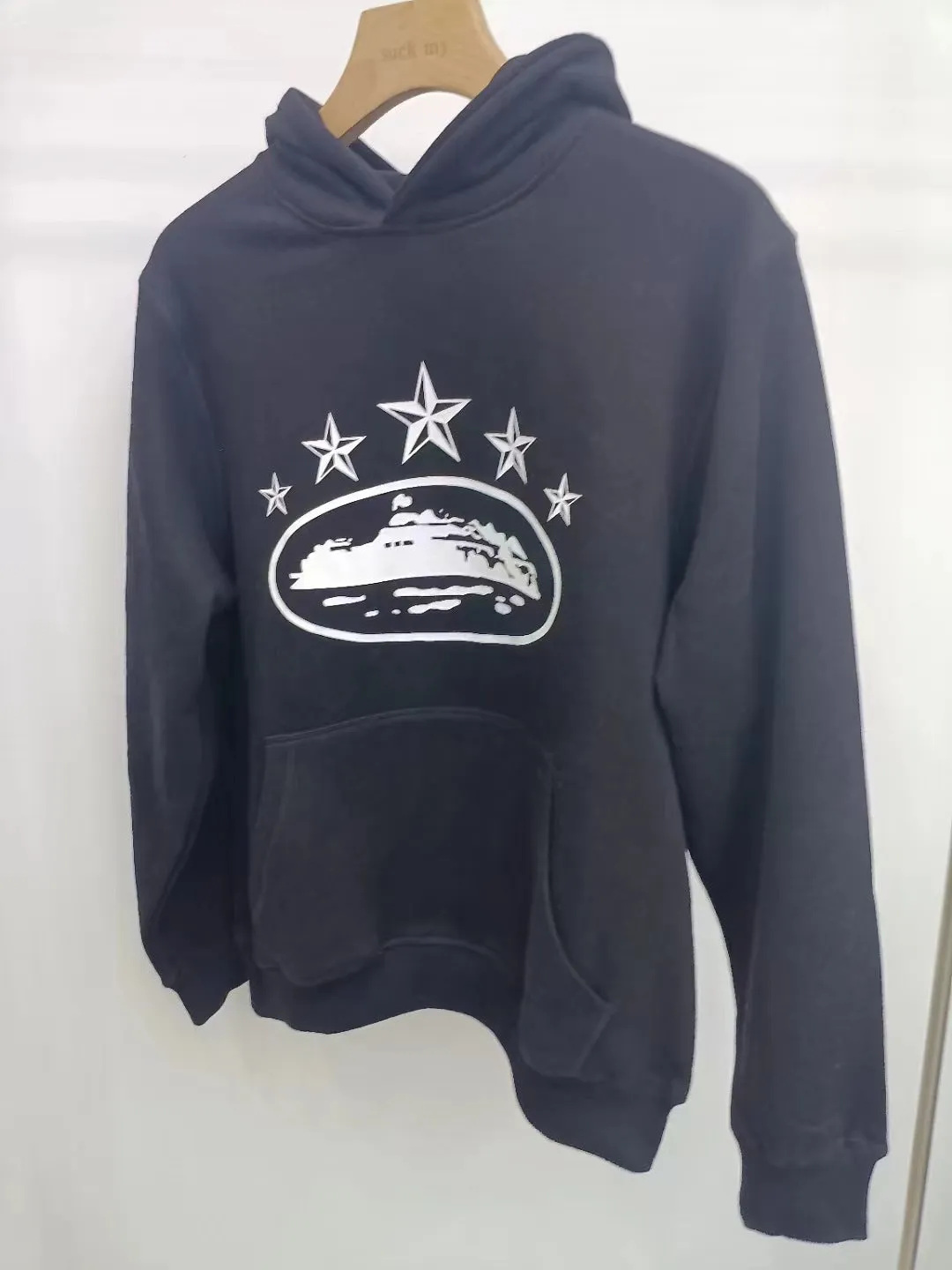 Znbbw Five-Star Ship Printing Loose Hooded Hoodie Street Sports And Leisure Suit Trend - Image 30