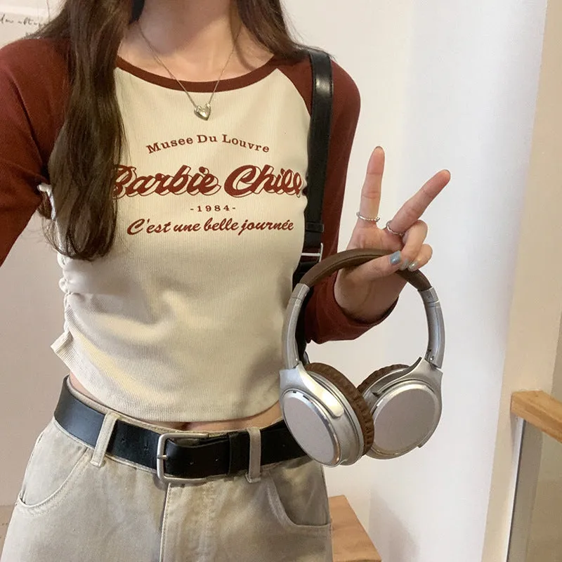 Znbbw Vintage Dress With A Short T-Shirt In A New Autumn Color Print.