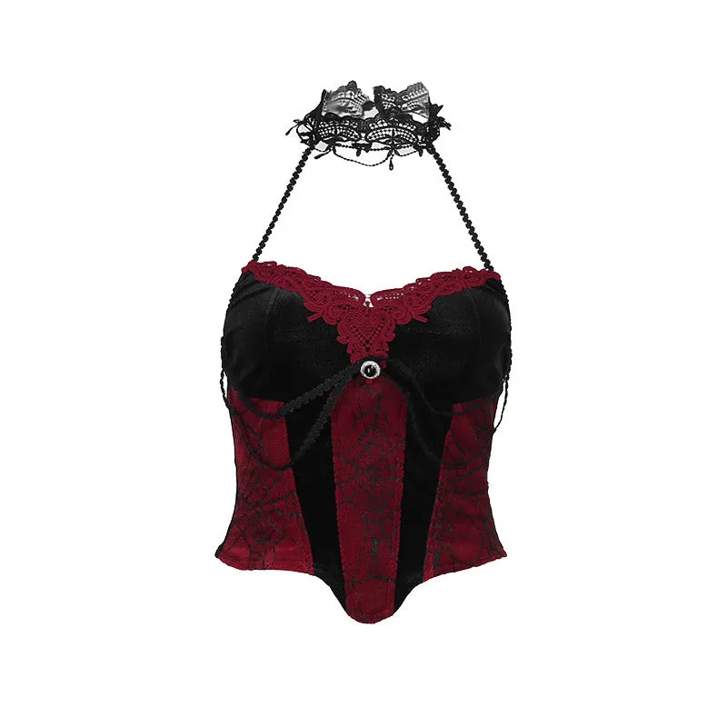 Znbbw Autumn New Spice Girl Vest Fashion Colour Temperament, Slim Waist Girdle, Neck Girdle And Girdle - Image 3