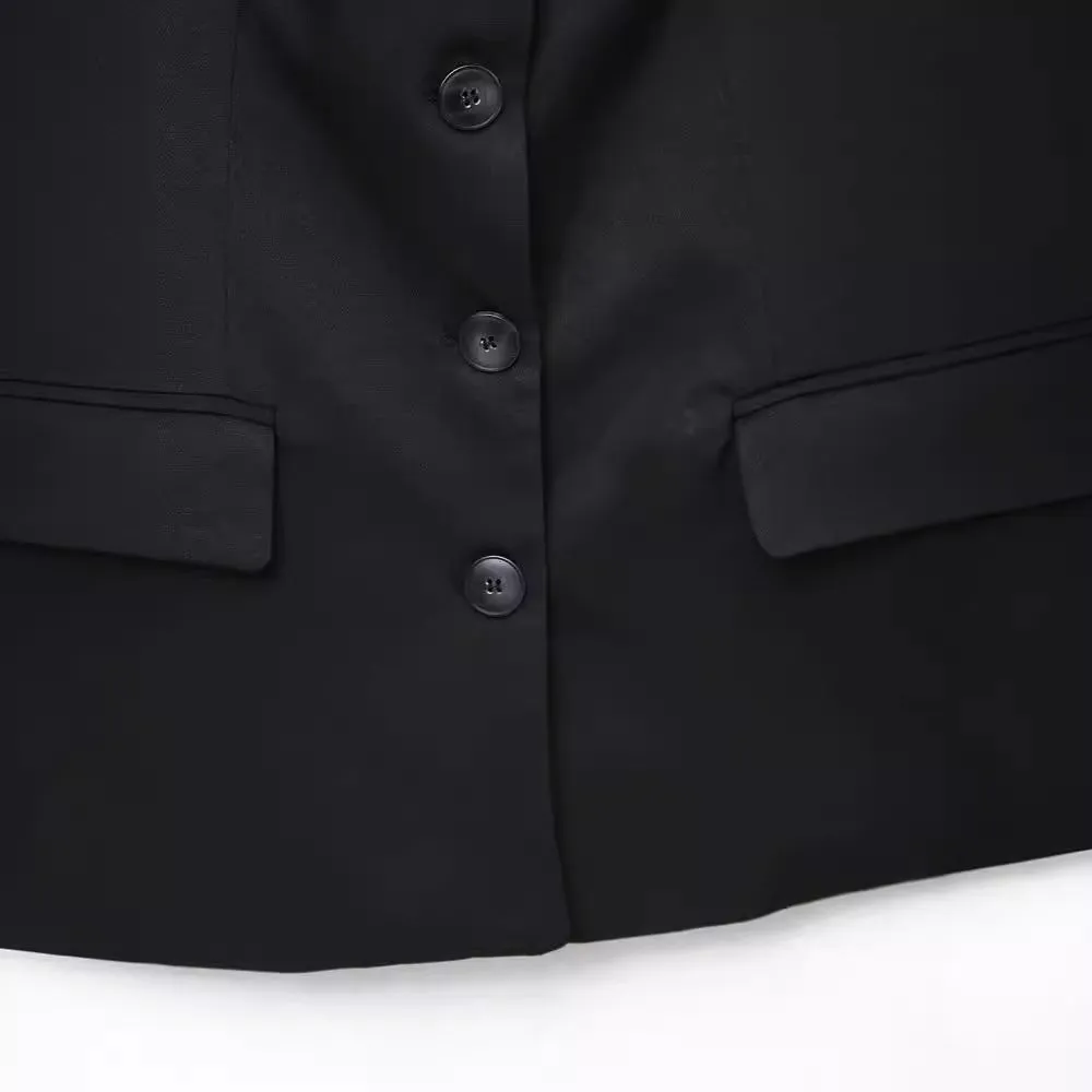 Znbbw And Winter New Heart-Shaped Collar Slim Fashion Suit Jacket 8711940 - Image 4