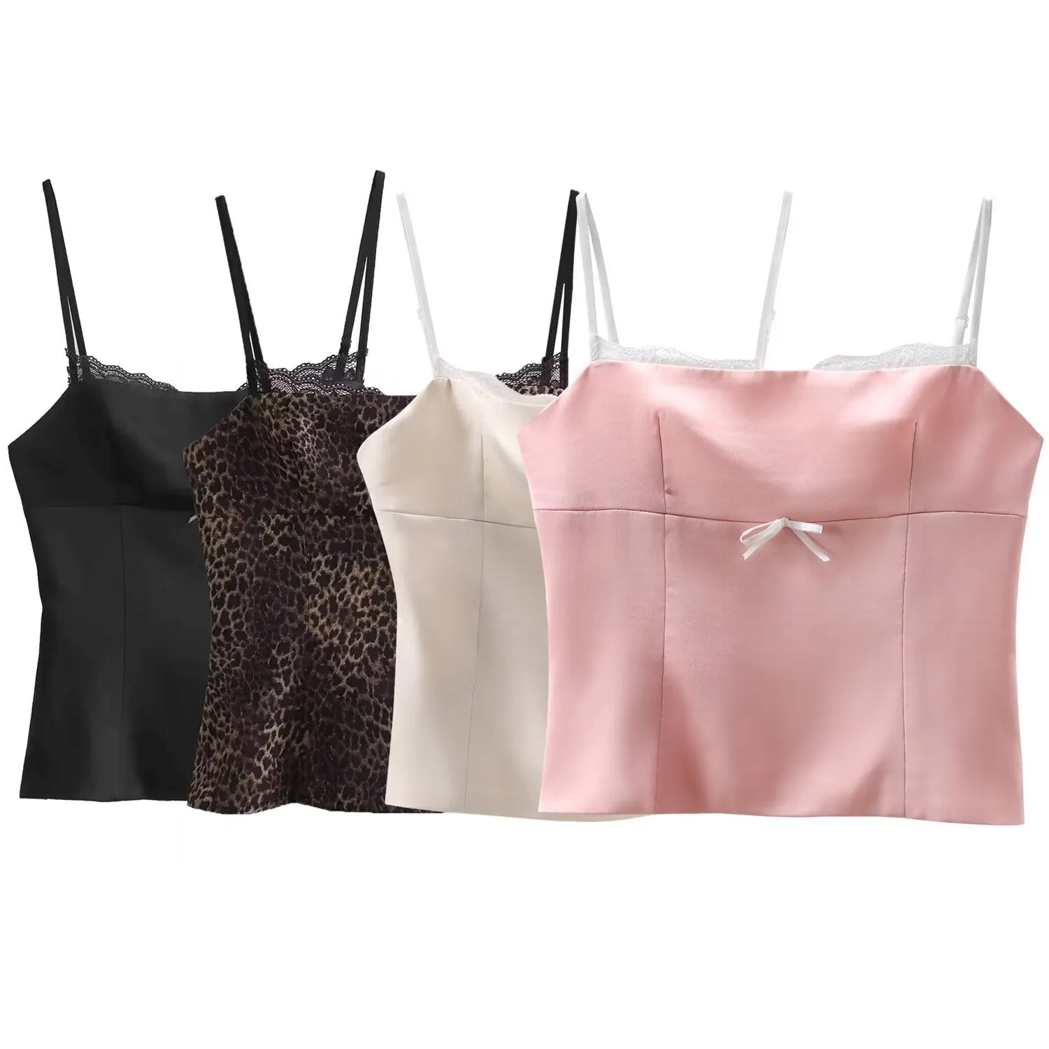 Znbbw New Silk Satin Textured Underwear Printed Blouse 3067132 - Image 9