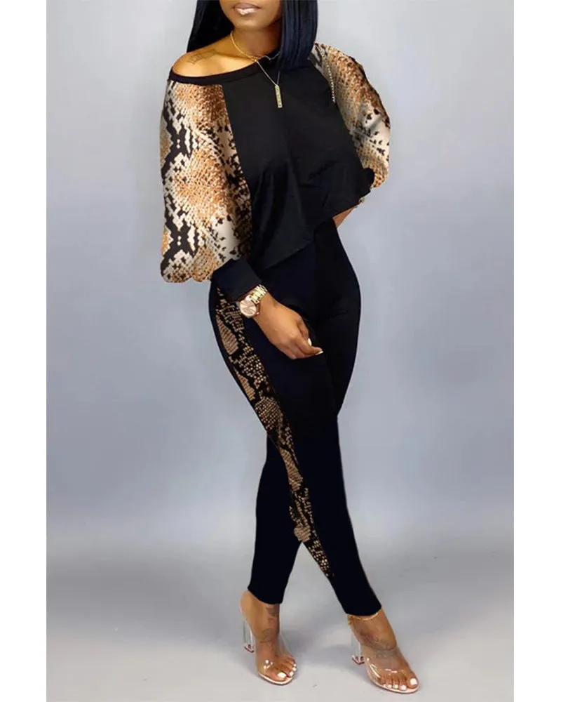 Znbbw Independent Station Popular Style New Fashion Printing 2-Piece Suit Women's Stock - Image 5