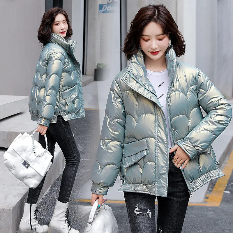 2024 New Korean Version Loose Cotton-Padded Jacket Small Cotton-Padded Jacket Coat - Image 2