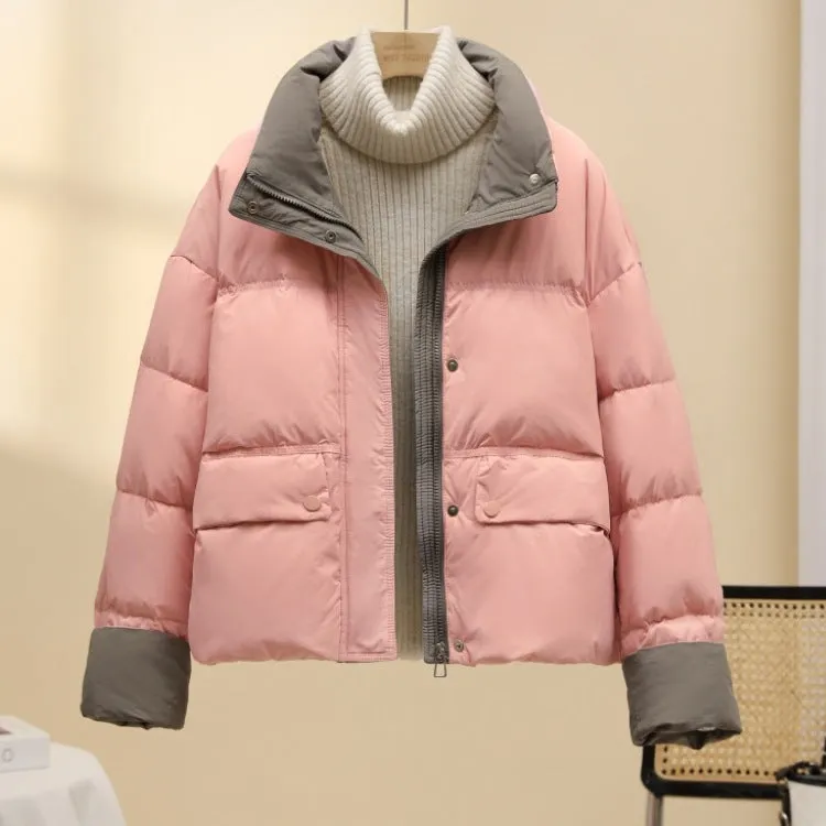 2024 New Korean Version Loose Cotton-Padded Coat And Thick Cotton-Padded Jacket - Image 5