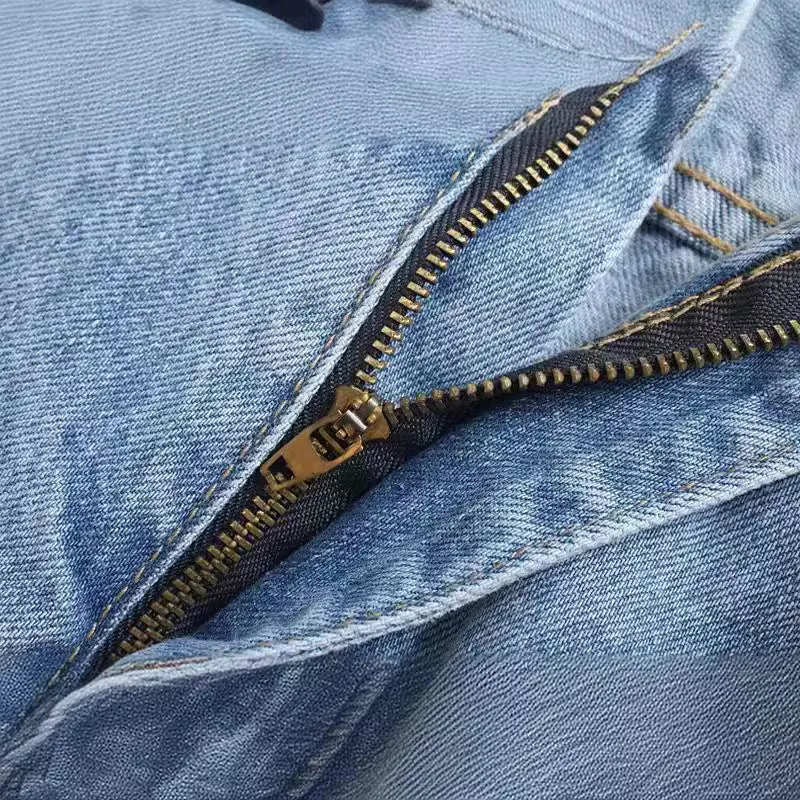 Znbbw And Winter New Pleated Baggy Jeans 6147159 - Image 3