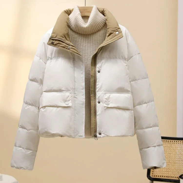 2024 New Korean Version Loose Cotton-Padded Coat And Thick Cotton-Padded Jacket - Image 2