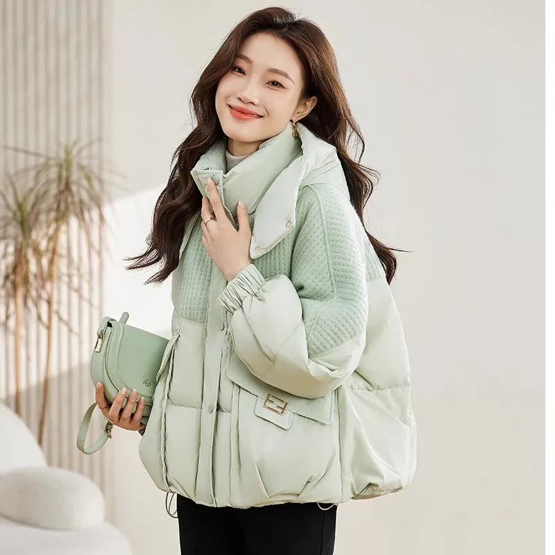 New Cotton Clothes Female Winter Short Korean Version Loose And Thick Small Padded Clothes Cotton-Padded Jacket Advanced Sense Coat Tide - Image 5