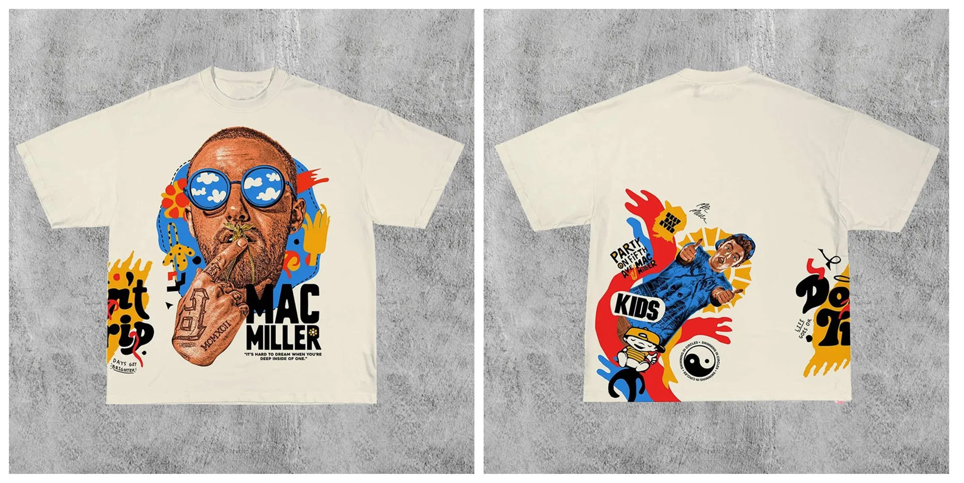 Znbbw Hip Hop T-Shirt Harajuku Cotton T-Shirt Gothic Street Clothing Fashion Punk Casual Cotton Loose T-Shirt - Image 9