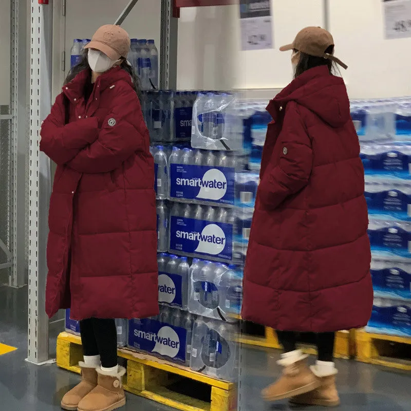 Jacket 2024 New Oversize Cotton-Padded Jacket In The Long Coat - Image 4