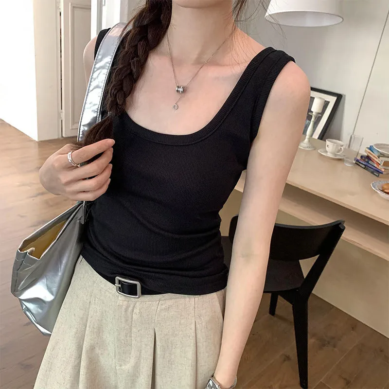 Minority Chic Design Feeling Hong Kong Style Sleeveless Vest Women's Summer 2024 New Sports I-Vest - Image 5