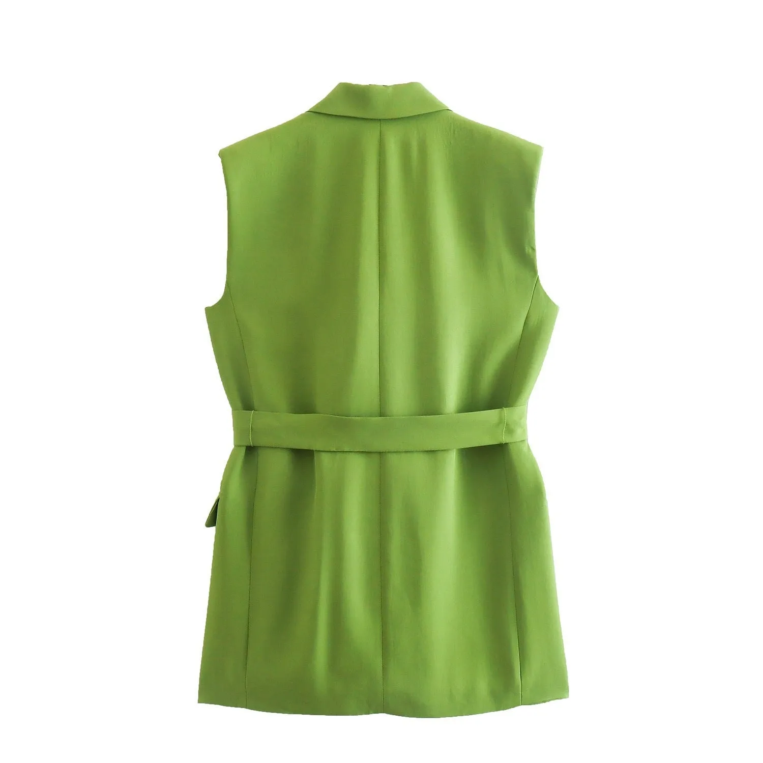 Znbbw Women's Belt Vest 3035587 Vertical High Waist Trousers 2927587 Suit - Image 5