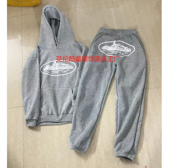 Znbbw Trend Street Sweater Suit Female Beauty Trend Hip Hop Skateboard Casual Top Men's Autumn - Image 4