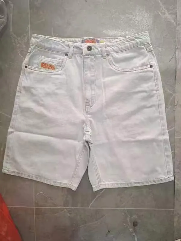 Znbbw Year's Popular Street Clothing JNCO Jeans Y2K Casual Hip-Hop Blue Baggy Jeans - Image 2