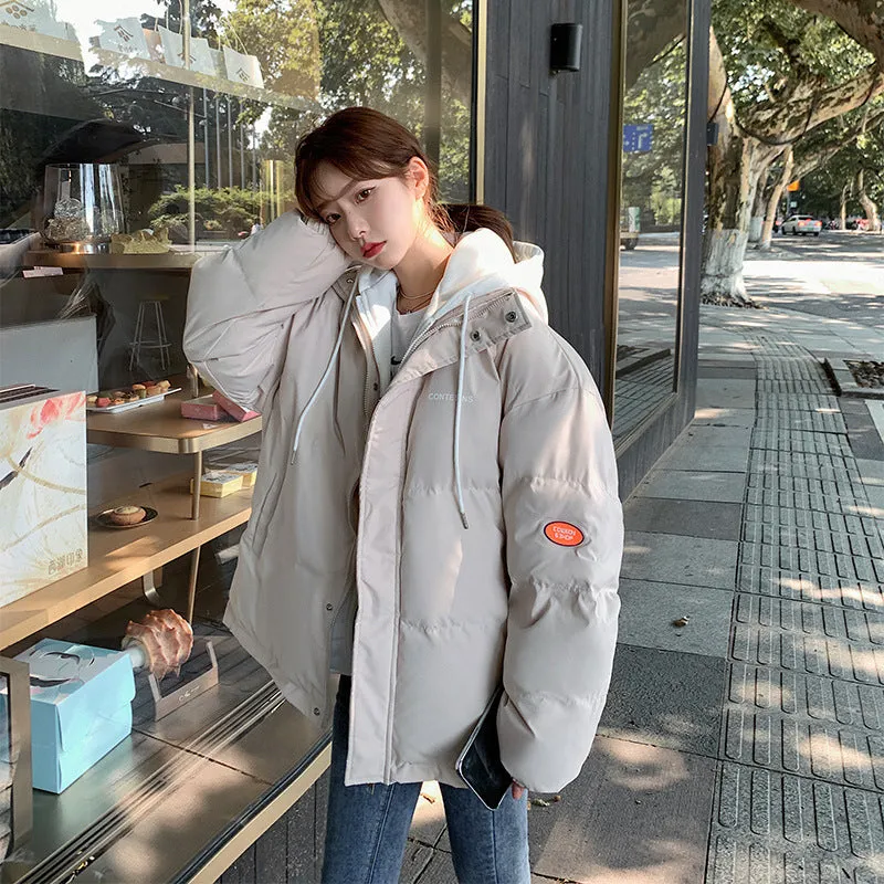 Bread Clothes Short Down Cotton-Padded Clothes For Women In 2024 New Fashion Autumn And Winter Coat Thick Cotton-Padded Jacket - Image 5