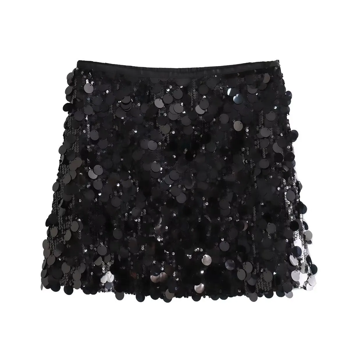 Znbbw 2024 New Sequins Decorative Fashion Miniskirt 3920139 808 - Image 6