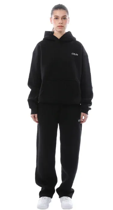 Znbbw Autumn And Winter New Style Hoodie Suit Fashion Sports Leisure LOGO Printed Hooded Hoodie Two-Piece Set - Image 2