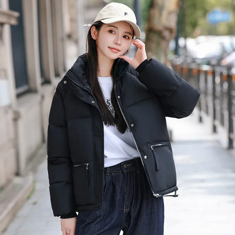 Style Down Cotton Jacket Women's Winter Jacket - Image 3