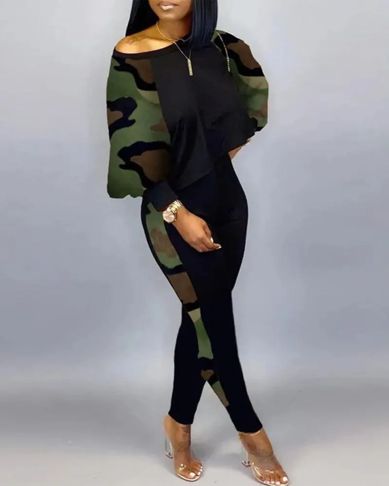 Znbbw Independent Station Popular Style New Fashion Printing 2-Piece Suit Women's Stock - Image 8