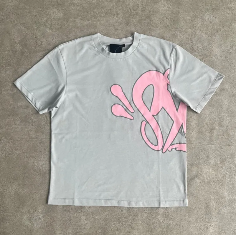 Znbbw Aesthetic High Street Hip-Hop Printed Letter Short-Sleeved T-Shirt Shorts Men's Summer Tide Brand Leisure Sports Suit - Image 4