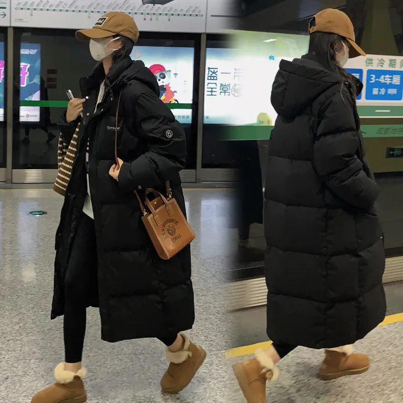 Jacket 2024 New Oversize Cotton-Padded Jacket In The Long Coat - Image 3