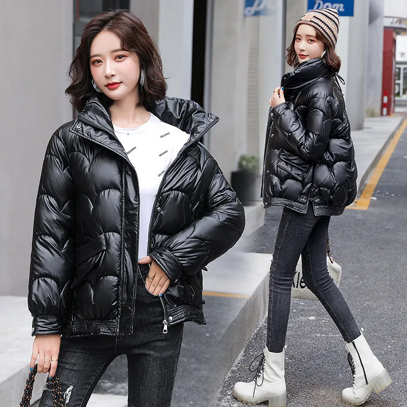 2024 New Korean Version Loose Cotton-Padded Jacket Small Cotton-Padded Jacket Coat - Image 5
