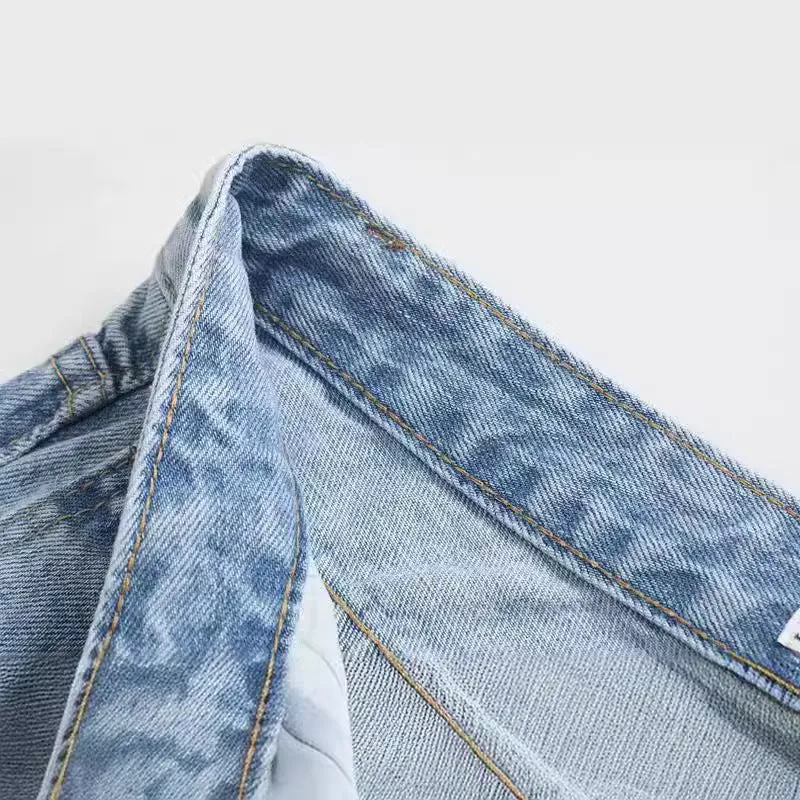 Znbbw And Winter New Pleated Baggy Jeans 6147159 - Image 5