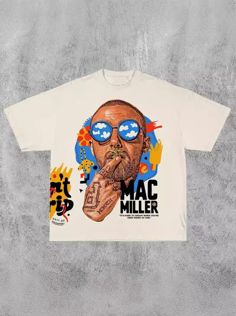 Znbbw Hip Hop T-Shirt Harajuku Cotton T-Shirt Gothic Street Clothing Fashion Punk Casual Cotton Loose T-Shirt - Image 14