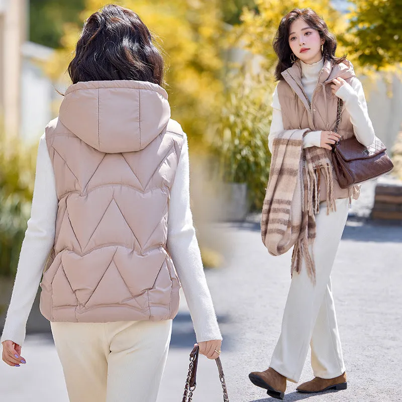 And Winter Fashion Foreign Style Reduce Age Mother Down Cotton Jacket Coat Female Winter Short Money Loose And Thick Women Cotton Horse Clip - Image 4
