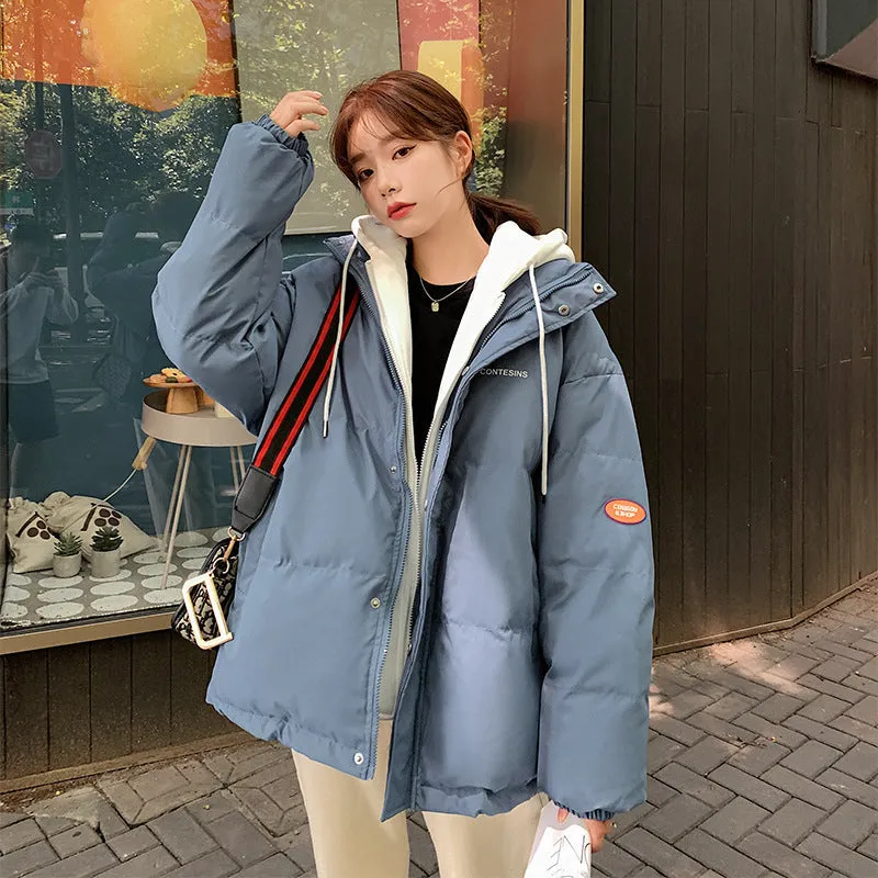 Bread Clothes Short Down Cotton-Padded Clothes For Women In 2024 New Fashion Autumn And Winter Coat Thick Cotton-Padded Jacket - Image 2